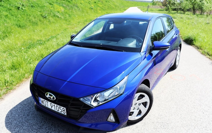 Hyundai i20 cena 55500 przebieg: 54000, rok produkcji 2022 z Kolonowskie małe 326